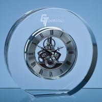 Thumbnail for 15cm Dartington Crystal Round Clock